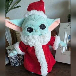 Disney Baby Yoda Christmas MandalorianAnimated Waddler The Child  Grogu Santa
